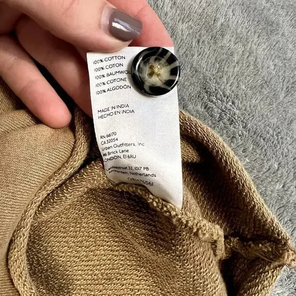 Pilcro Anthropologie Women's XS Button Layer Top Shacket Barn - Picture 9 of 10